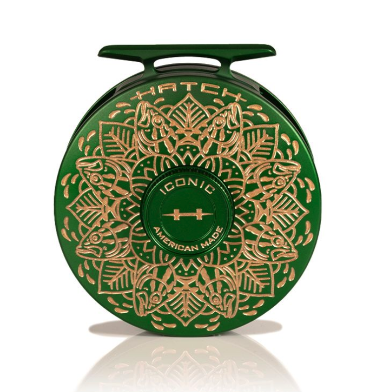 Hatch Iconic Fly Reel 5 Plus Artist Edition Drew Wilson Hatch Iconic Fly Reel 5 Plus Artist Edition Drew Wilson