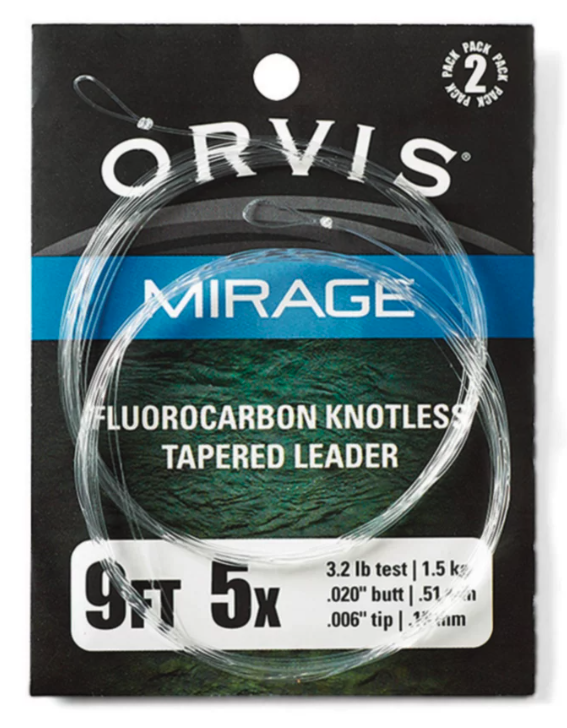 Mirage Trout Leaders 2PK