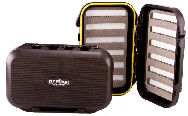 The Fly Fishers Waterproof Slotted Small Fly Box