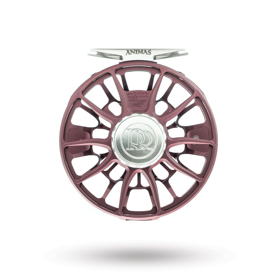 Ross Reels Animas Fly Reel Matte Merlot Fly Shop Exclusive Frame and drag knob of the Ross Reels Animas Fly Reel Matte Merlot Fly Shop Exclusive
