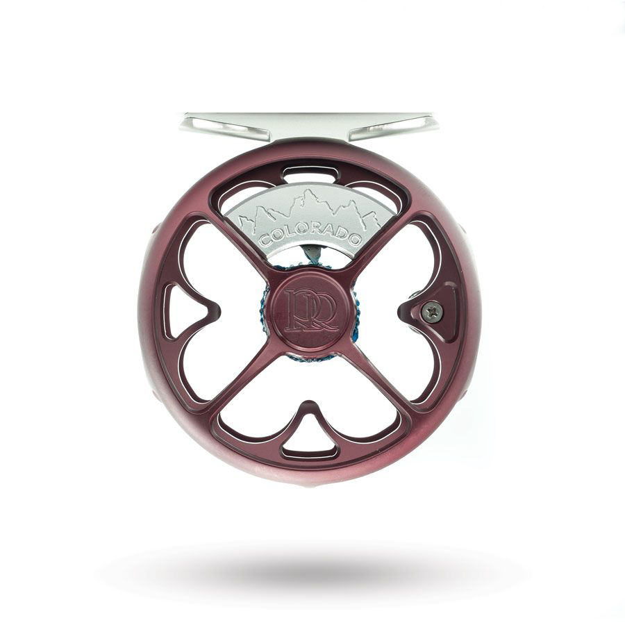 Ross Reels Colorado Fly Reel Matte Merlot Fly Shop Exclusive Frame of the Ross Reels Colorado Fly Reel Matte Merlot Fly Shop Exclusive