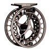 Modern designed Sage CLICK fishing reel with concave arbor for increased strength and line capacity.