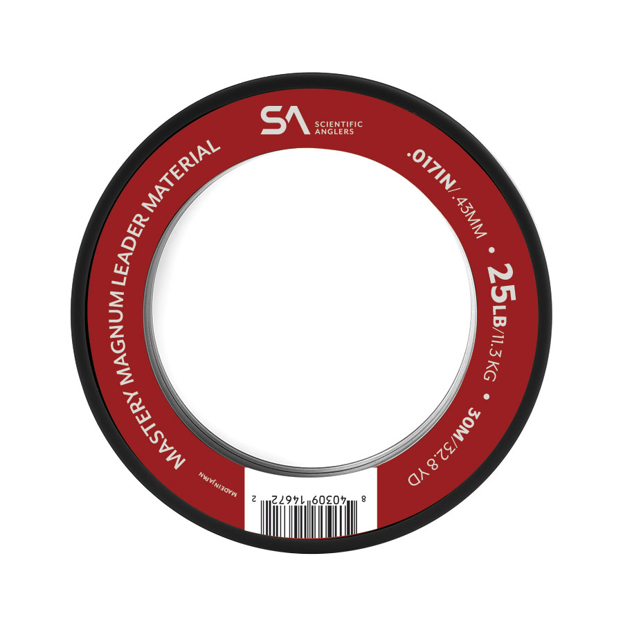Scientific Anglers Mastery Magnum Tippet Scientific Anglers Mastery Magnum Tippet spool – high-strength fly fishing tippet for freshwater and saltwater use