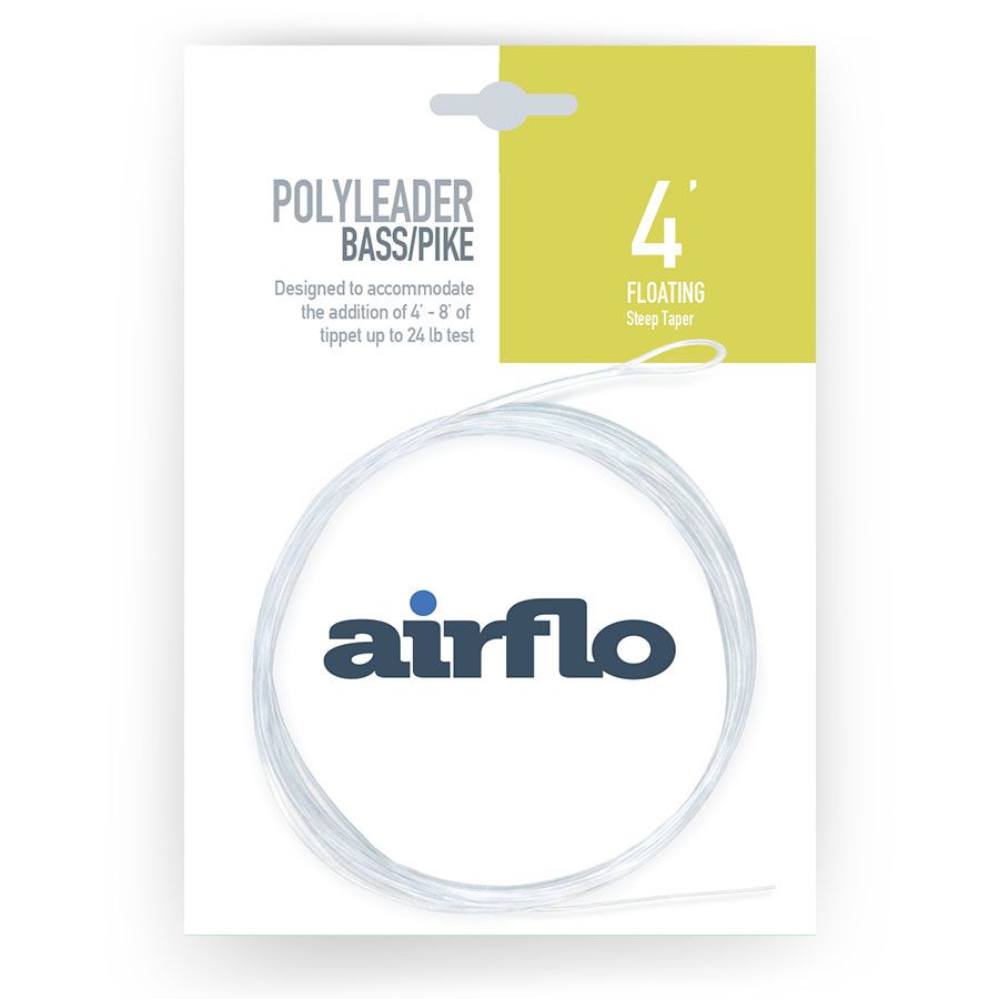 Pack of Floating Airflo Bass/Pike Polyleader