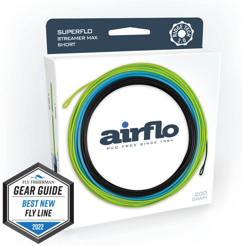 Airflo SuperFlo Ridge 2.0 Streamer Max Short Fly Line, Best Sinking Fly  Lines, Buy Airflo Fly Fishing Lines Online