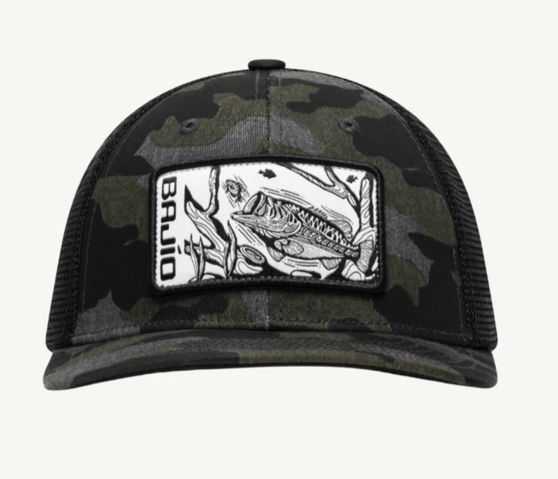 Order Bajio Largemouth Patch Trucker Hat online.