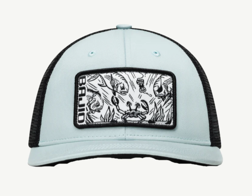 Order Bajio Permit Patch Trucker Hat online at The Fly Fishers