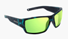 Order Bajio Vega sunglasses with green mirror lenses online.