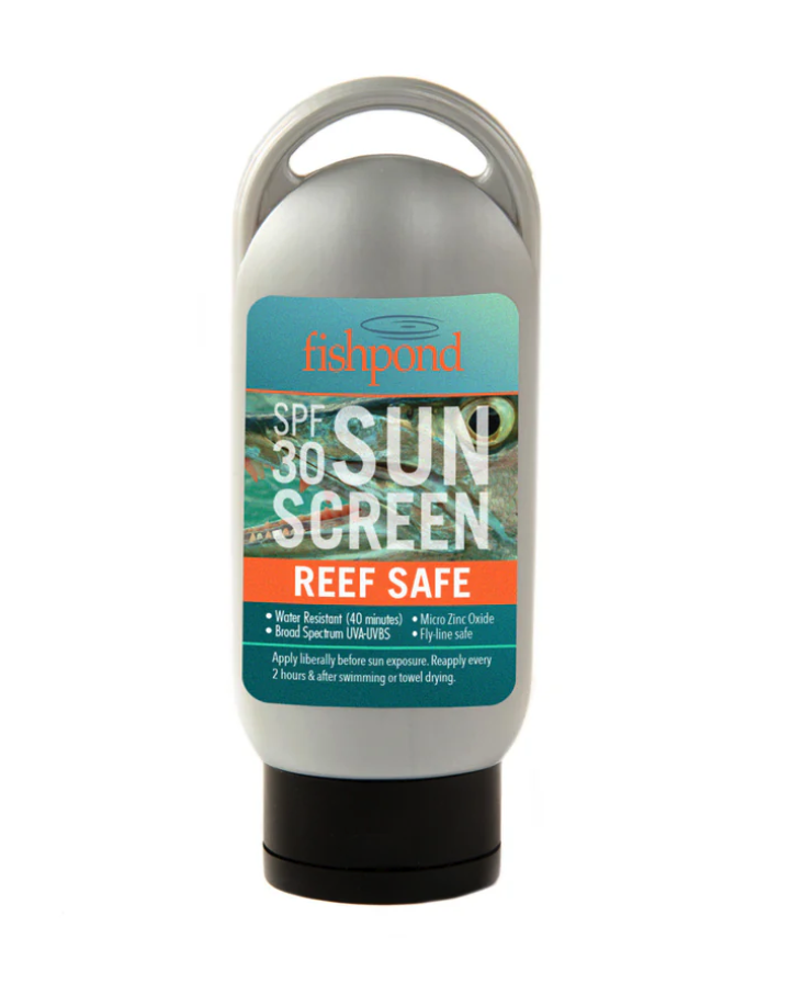 Shop the best fishing sunscreen that is safe for fly lines.