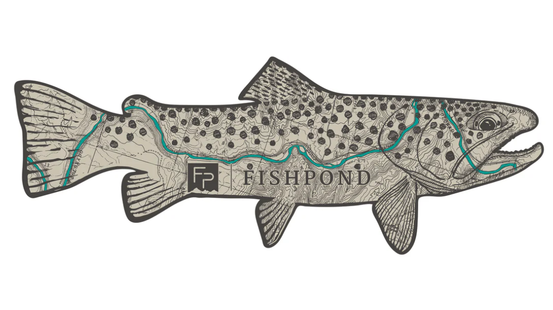 Trout fly fishing stickers for sale online at the best prices.