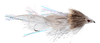 Lynch's Mini Drunk & Disorderly: an articulated fishing fly for bass and trout fly fishing.