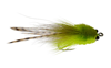 Colby's Sol Tarpon fly in chartreuse color.