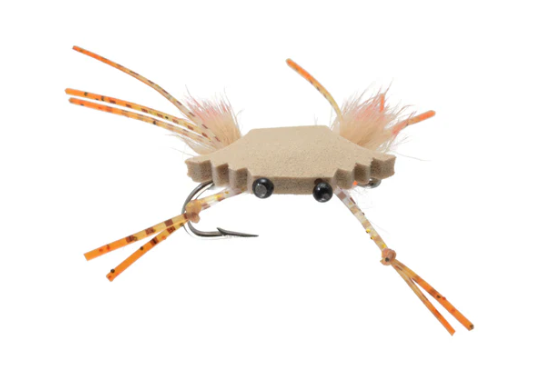 Rainy's Floating Flotsam Crab Fly Tan Rainy's Floating Flotsam Crab Fly Tan color