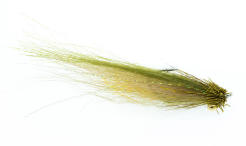 Chewy's Minnr Fly Olive Tan Chewy's Minnr Fly in olive and tan color