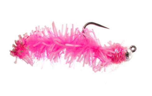 Gummy Mop fly in hot pink color.