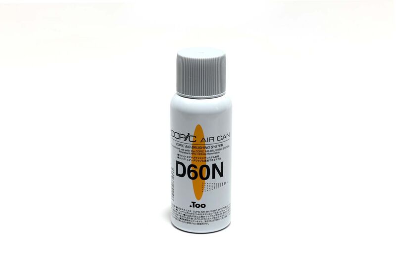 Copic Replacement Air Can for precise fly tying, ideal for smooth color application on popper heads and feathers