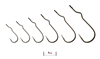 Best kink shank fly tying hooks for foam popper heads include the Fulling Mill 6080 Popper Hooks.