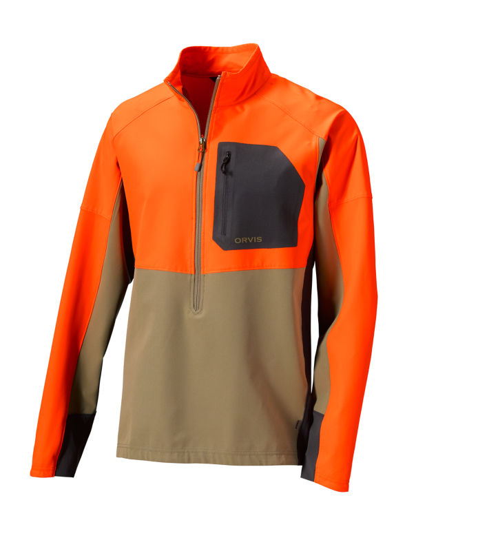 Orvis PRO LT Softshell Pullover, Fly Fishing Jacket, Orvis Fly Fishing  Clothing
