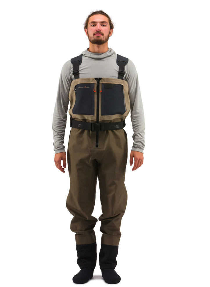 Grundens Boundary Zip Stockingfoot Wader New For 2023