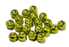 Hareline Beads Plummeting Tungsten tungsten fly tying beads in anodized chartreuse color