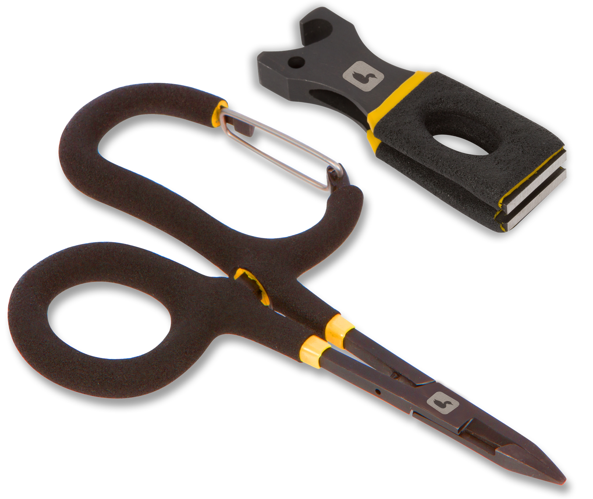 Forceps and pliers that are included in Loon Iconic Kit