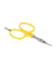 Loon Tungsten Carbide Curved Micro Tip Scissors w/ Precision Peg