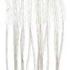 Whiting 100 Packs in white are pre-sized feathers for tying trout dry flies.