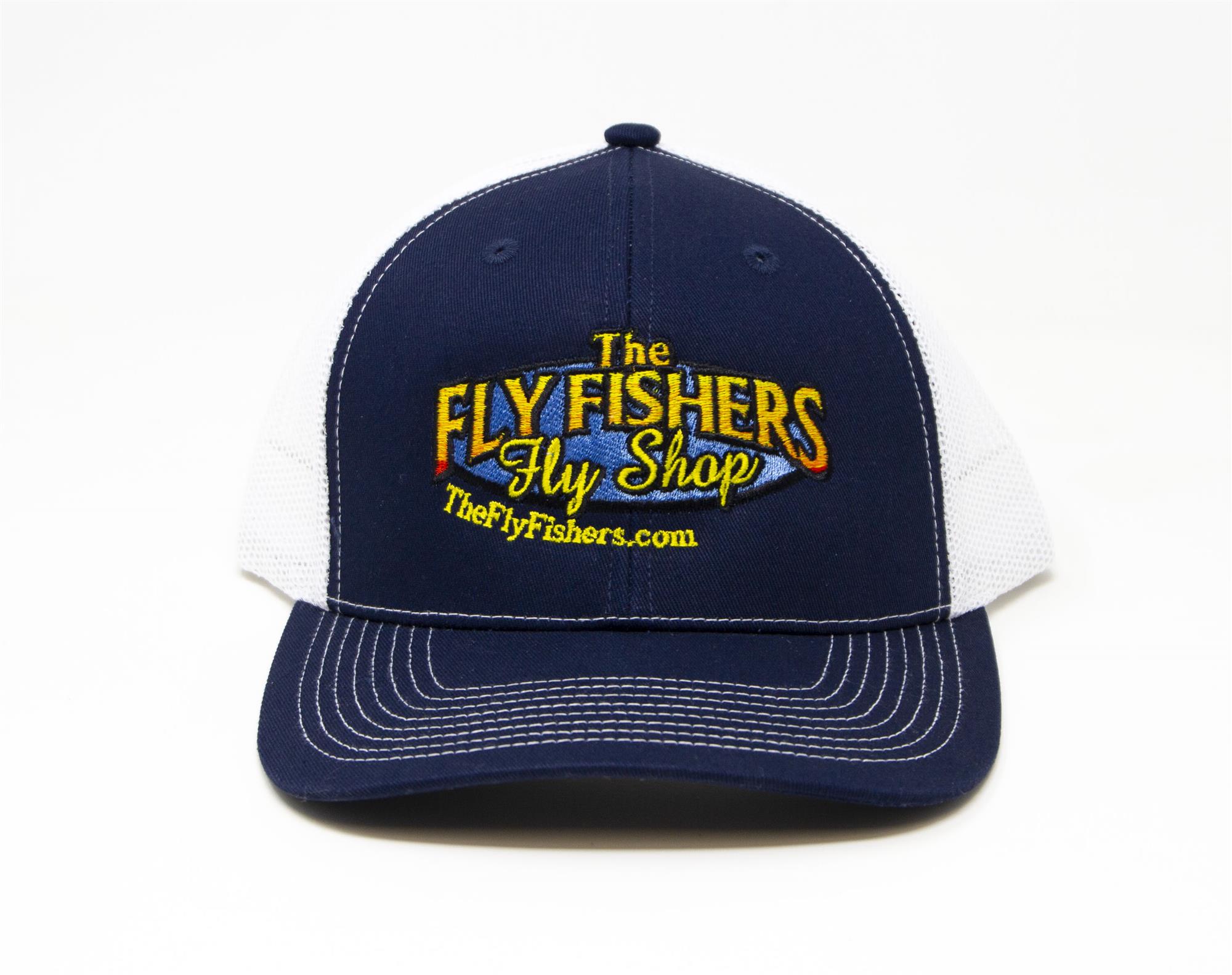 The Fly Fishers Shop Logo Trucker Hats | But Fly Shop Hats Online At ...