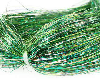 Sparkle Supreme Hair fly tying material in vibrant colors for added flash