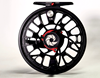 Back of Nautilus GTS Fly Reel in black.