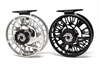 Black and clear colors of the Nautilus GTS Fly Reel