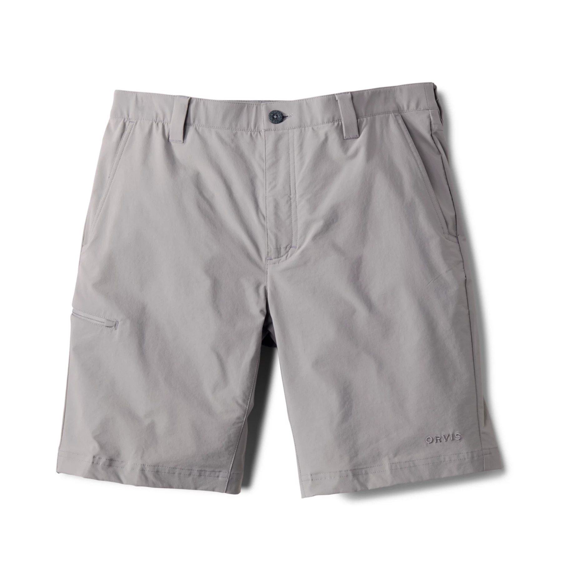 Front side of Orvis Jackson Quick Dry 9" Shorts in Gunmetal