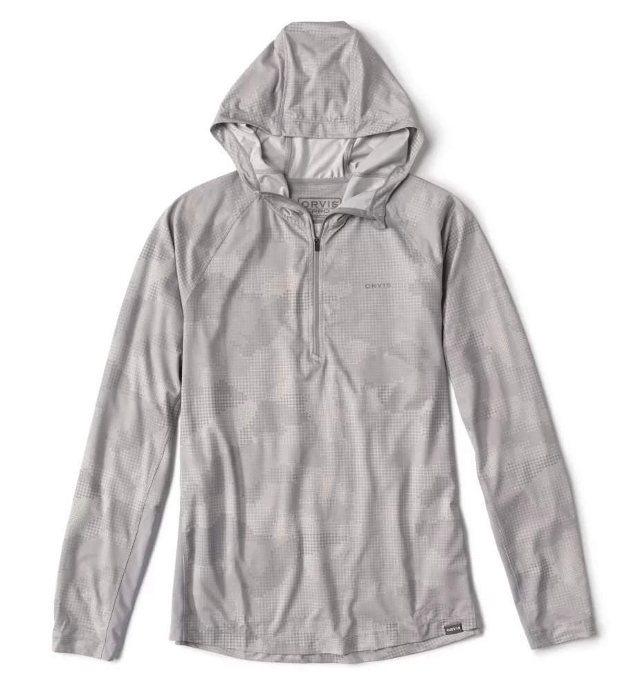 Orvis PRO Sun Hoodie in wolf grey color