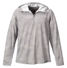 Orvis PRO Sun Hoodie with hood down in wolf grey color