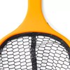 Close up showing the basket stitching on the  Orvis Wide-Mouth Hand Net