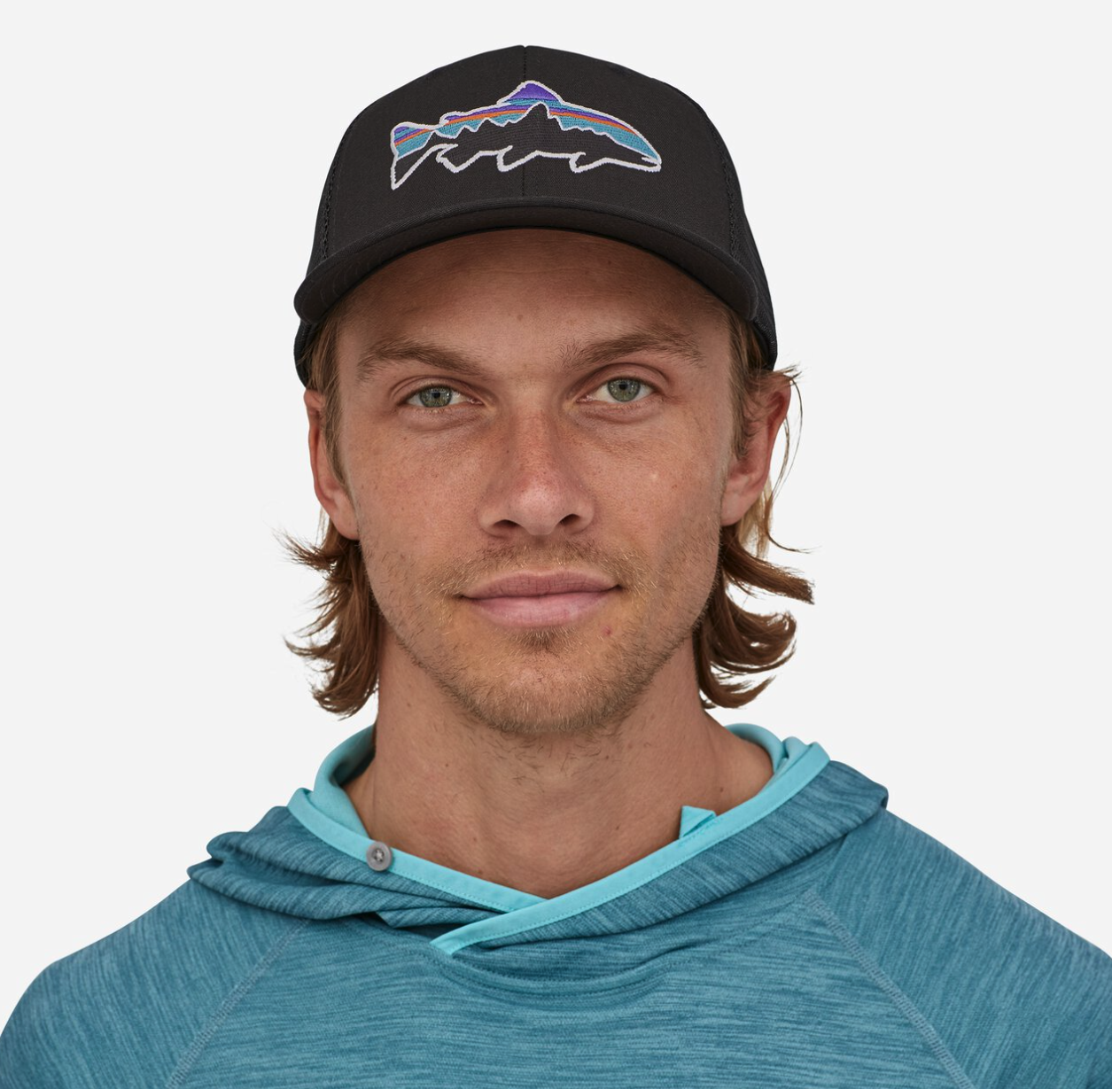 Patagonia Fitz Roy Trout Trucker Hat | Buy Patagonia Fly Fishing Hats ...