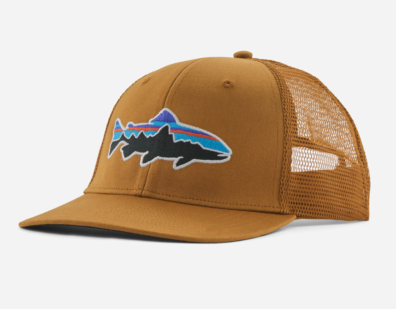 Shop Patagonia Fitz Roy Trout Trucker Hat Online At The Fly Fishers