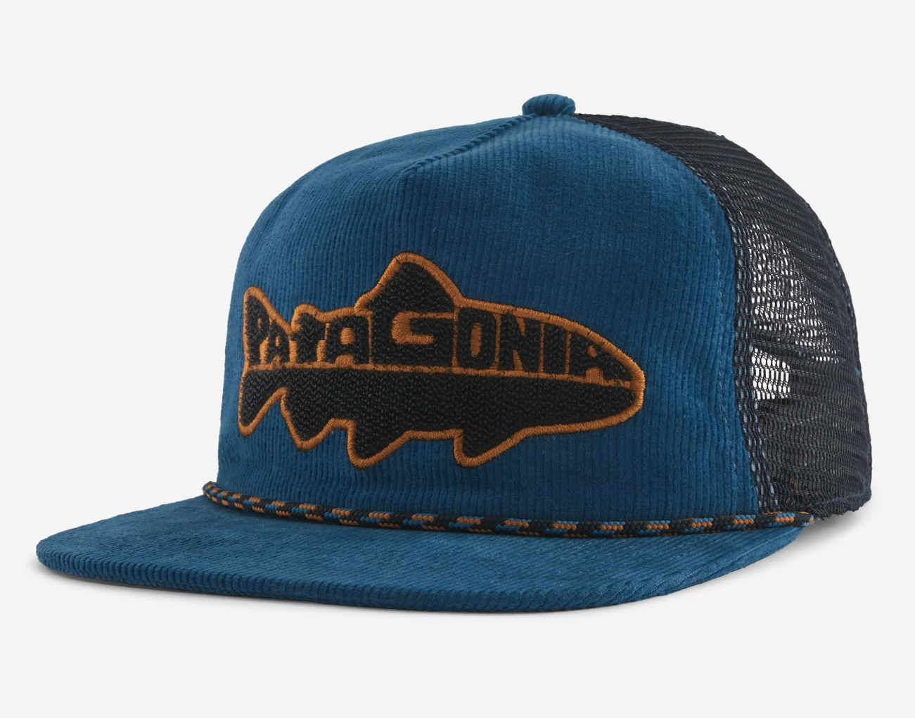 Patagonia Fitz roy blue fishing hat