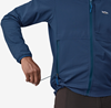 Versatile Patagonia R1 TechFace Hoody, designed for warmth and mobility during fishing and hiking adventures.