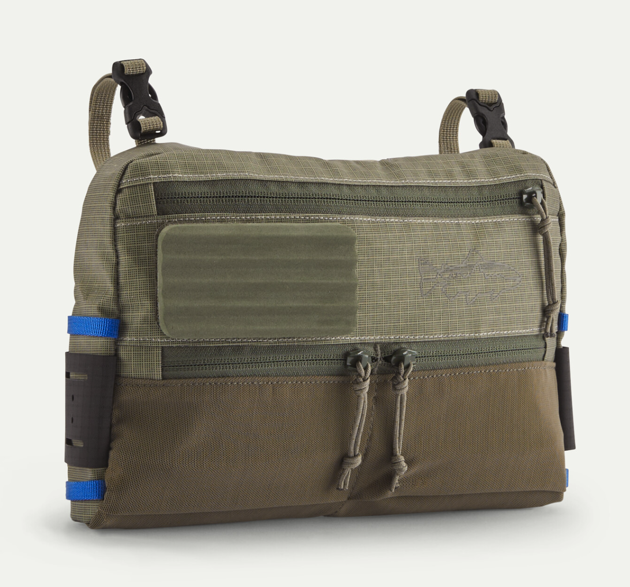 Patagonia Stealth Switch Fishing Pack 3L in river rock green color.