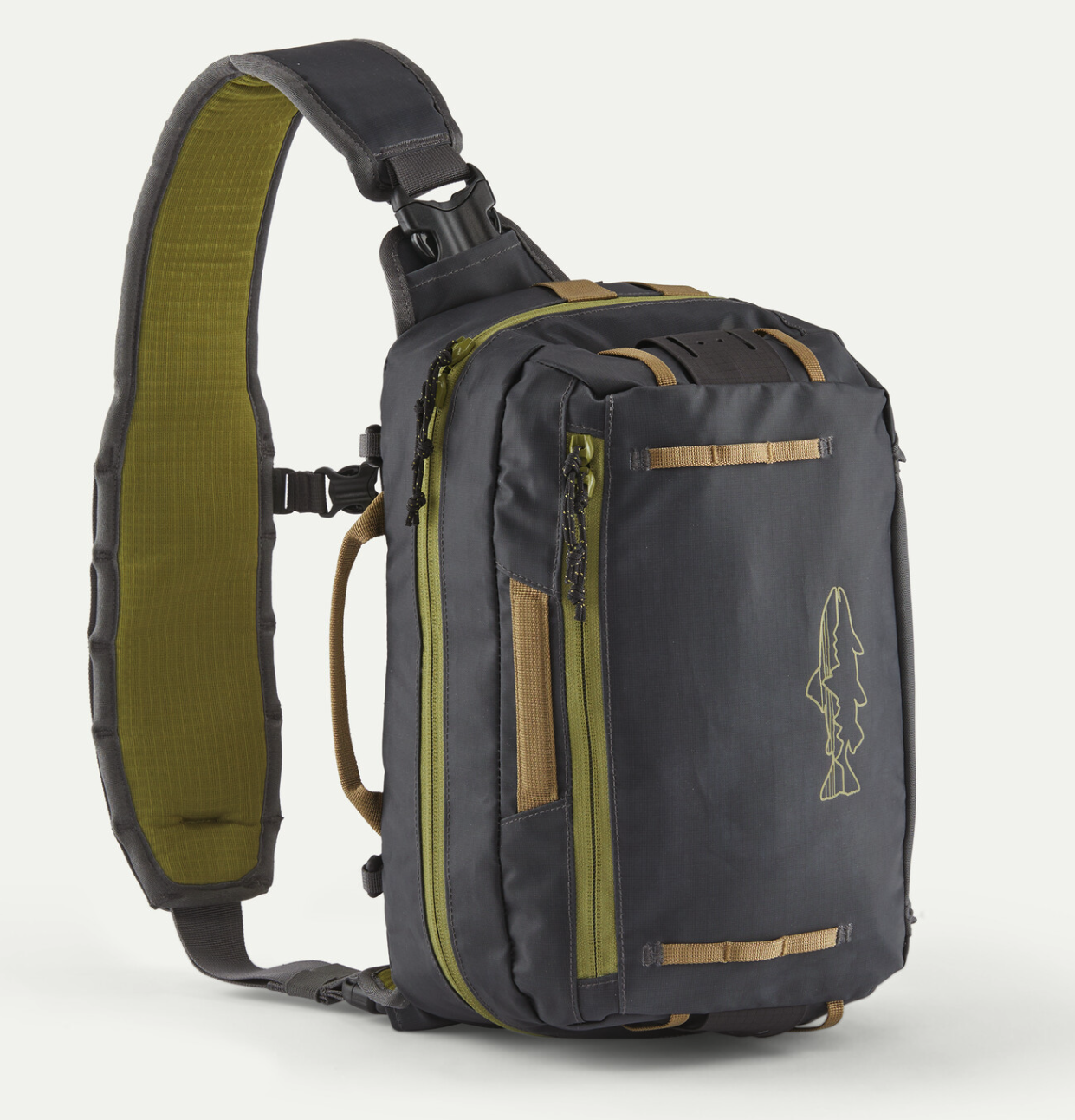 Patagonia Stealth Switch Fishing Pack 9L in forge grey color.