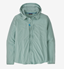 Patagonia River Rambler Hybrid Sun Hoody in Blue – Lightweight Sun Protection for Outdoor Activities