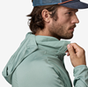 Patagonia River Rambler Hybrid Sun Hoody with Hood Up – Ideal for Fishing and Hiking in Sunny Conditions