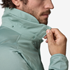 Front View of Patagonia River Rambler Hybrid Sun Hoody Highlighting the Button Design and Performance Features