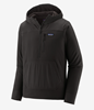 Men's Patagonia R2 TechFace Pullover in gray, designed for warmth and versatility in outdoor activities.