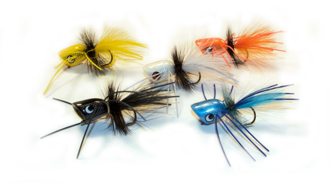 Bass Popper - Bass Fly, Smallmouth Bass Fly, A Great Fly Pattern! #8