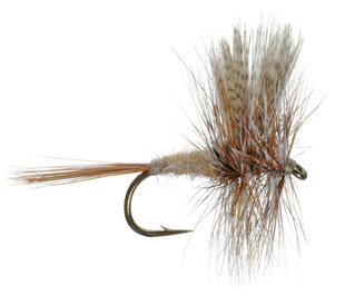 ADAMS SUPERFLY - DRY FLY - TROUT FISHING FLIES - 6 FLIES X SIZE #16