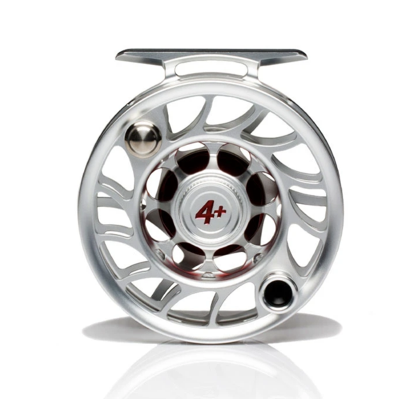 Hatch Iconic 4 Plus Fly Reel Black / Silver / Large Arbor