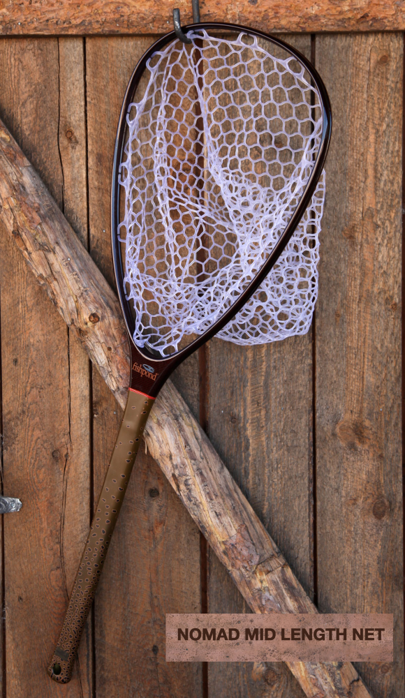 Fishpond Nomad Mid-Length Net Fishpond Fly Fishing Nets 