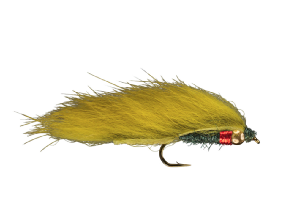 5pcs Bead Head Zonker Trout Flies Sinking Fly Fishing Streamers Flies Pack  1